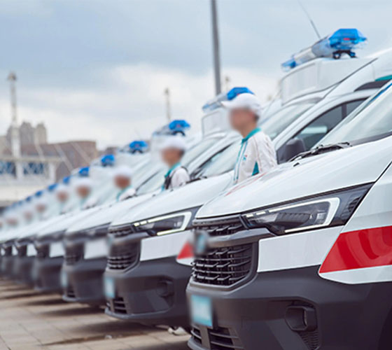 武功县服务车队展示